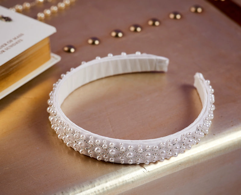 Rosalyn Pearl Headband